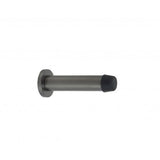 Zanda Skirting Mount Door Stop 85mm - Graphite Nickel