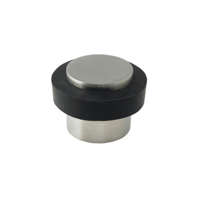 Zanda Floor Mounted Door Stop 38 x 38mm - Satin Chrome