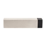 Zanda Square Skirting Door Stop 80 x 19 x 19mm - Brushed Nickel