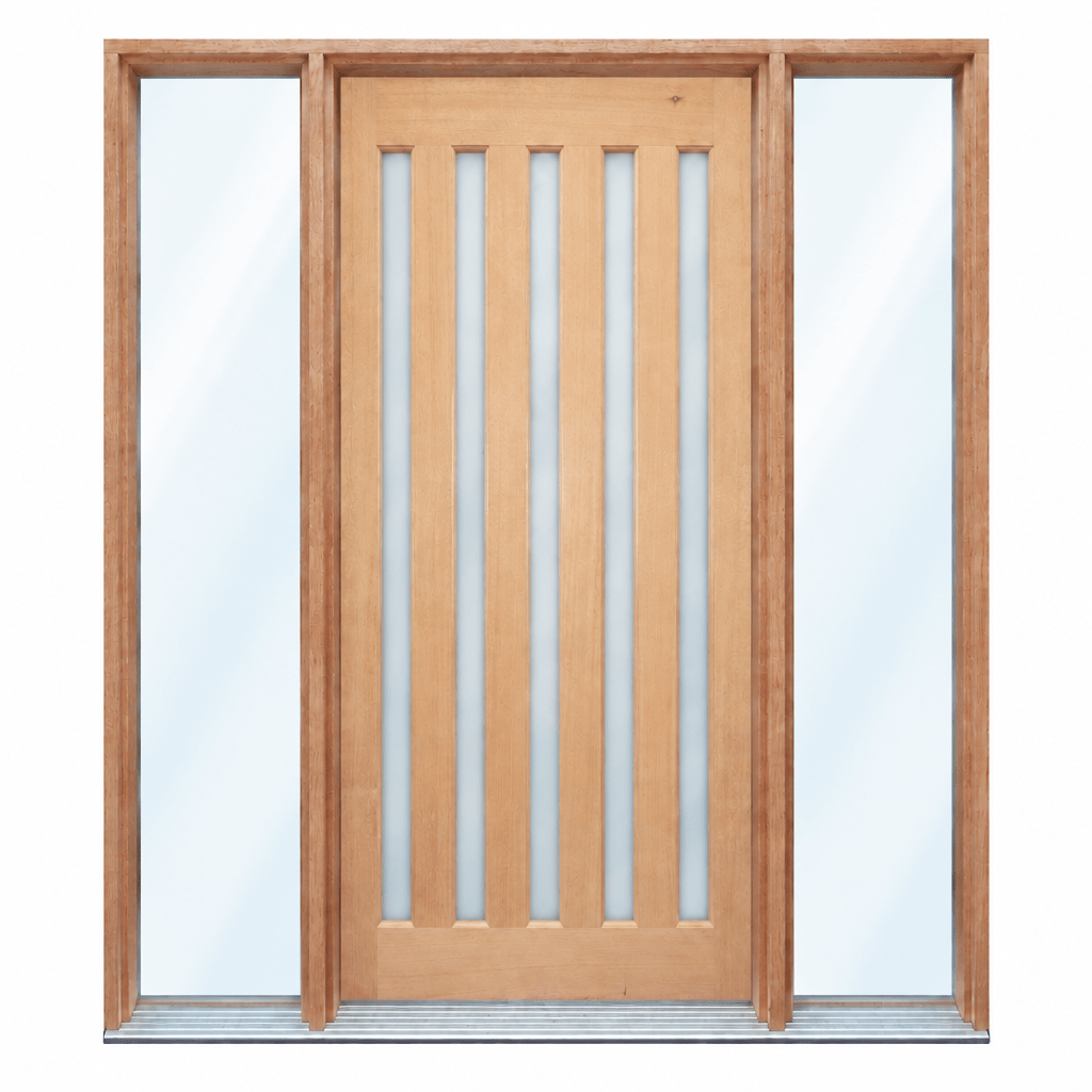 5L Vertical 1200 Pre hung doors 2040/2340 options - Just Doors QLD