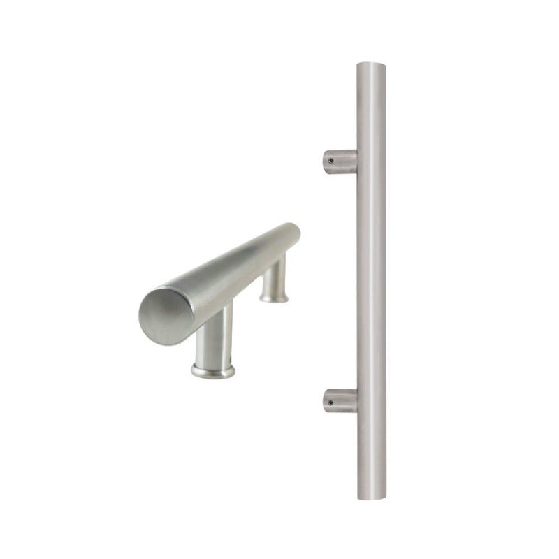 Zanda Round Profile Pull Handle - Stainless Steel design and finish reference