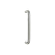Zanda D Pull Handle Rear Fix - Stainless Steel design and finish reference