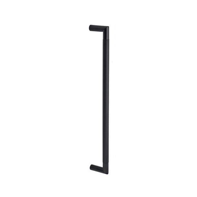 Wyatt knurled pull handle - Matt Black finish reference