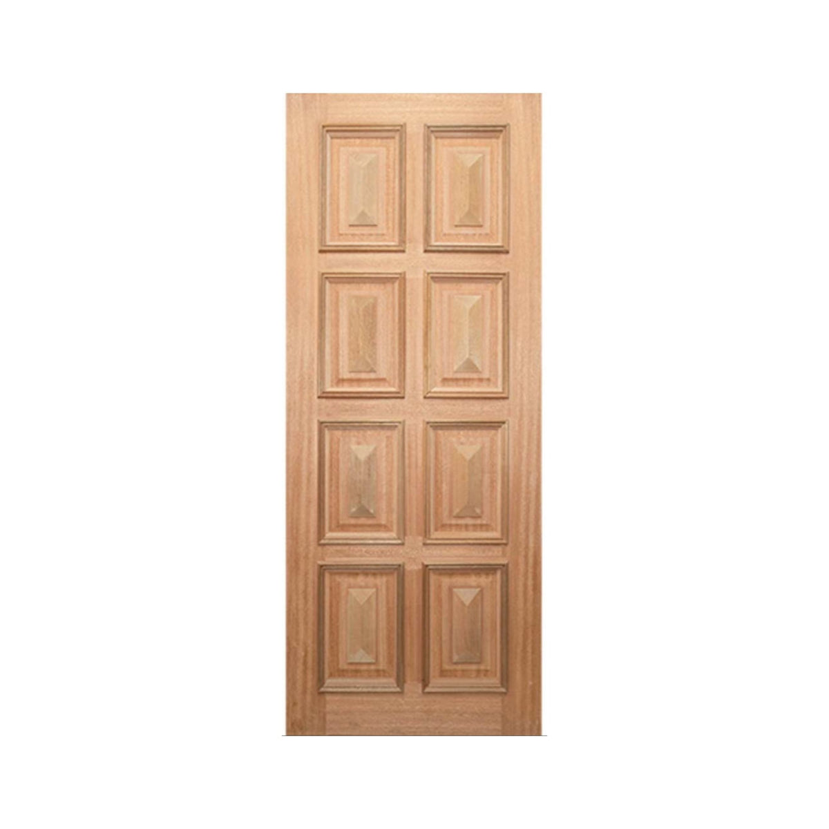 8 Panel Timber Door with Cricket Bat and Heavy Moulding – SP-8PS - Just Doors QLD