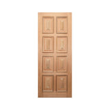 8 Panel Timber Door with Cricket Bat and Heavy Moulding – SP-8PS - Just Doors QLD