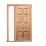 8 Panel Timber Door with Cricket Bat and Heavy Moulding – SP-8PS – WS Wide Style 2040 & 2340mm – Supplied & Installed