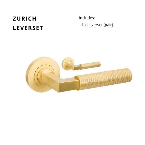 Zanda Zurich - Satin Brass