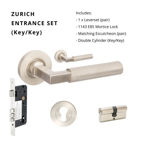 Zanda Zurich - Brushed Nickel