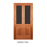 2 in 1 Traditional Style 1200 Door, security screen & Frame Package