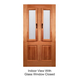 2 in 1 Traditional Style 1200 Door, security screen & Frame Package