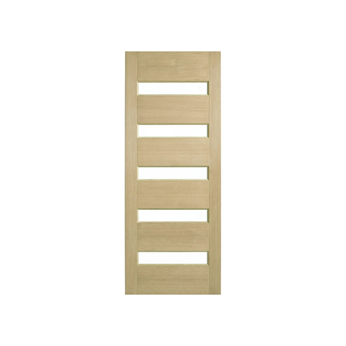 Corinthian Blonde Oak AWO 52G Horizontal Glazed Timber Door