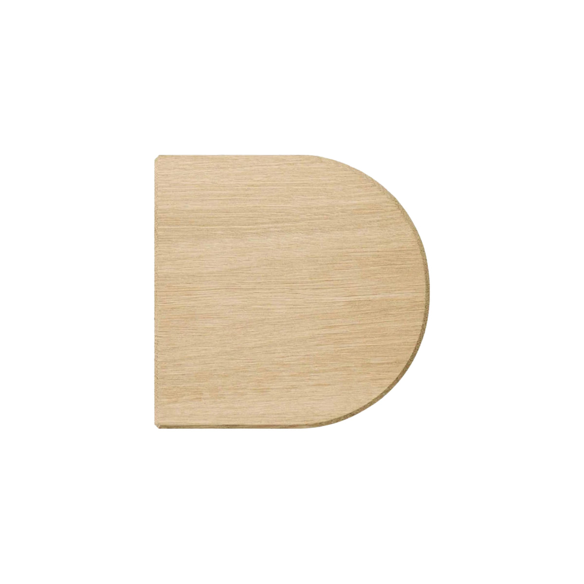 Corinthian Elements D-Form Pad Handle — White Oak Timber