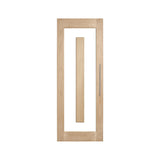 Lumina White Oak ALUM 1 Entrance Door