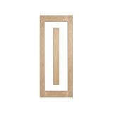 Lumina White Oak ALUM 1 Entrance Door