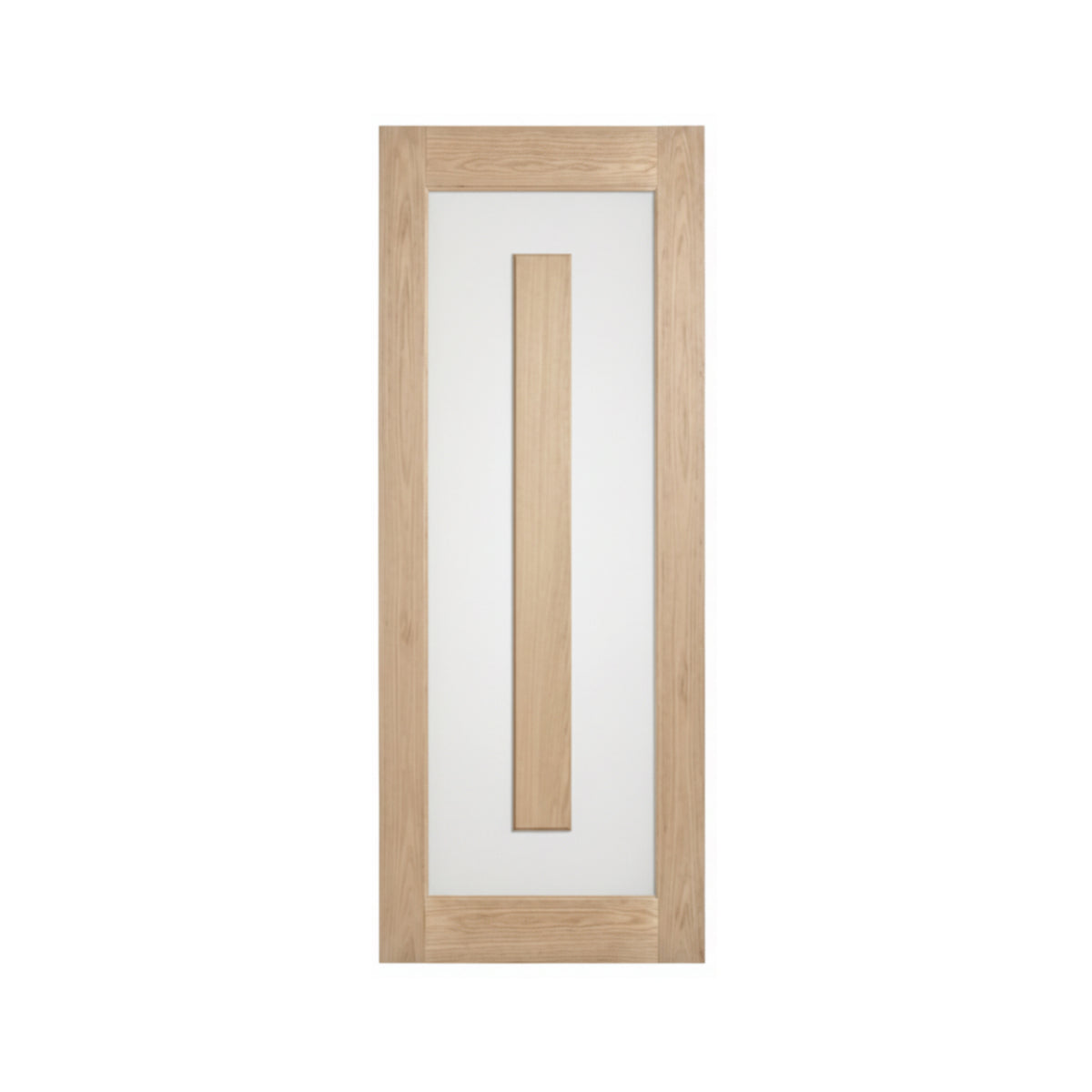 Lumina White Oak ALUM 1 Entrance Door
