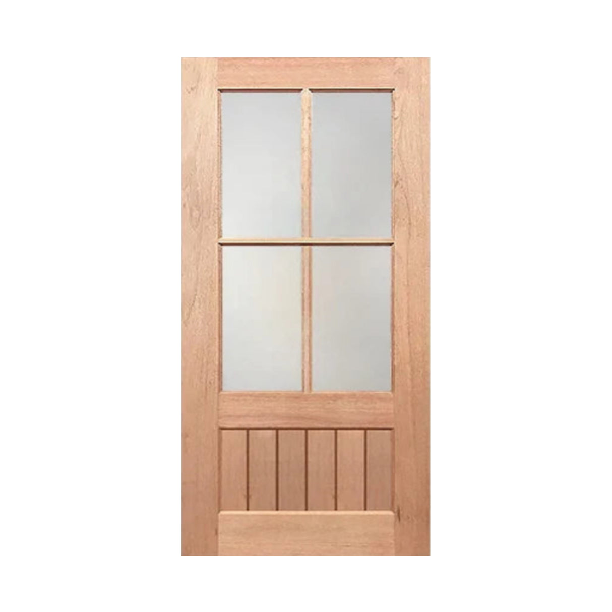 PAD- 4L-VGroove Solid Timber Door 40mm