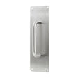 Zanda Pull Handle on Plate - Stainless Steel design and finish reference