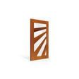 Corinthian Sunburst SUN WS GL entrance door