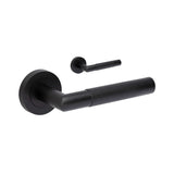 Zanda Vertex Door Handles - Matt Black