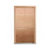 Aluminium Inlay Timber Door 2040mm – Pre-Hung