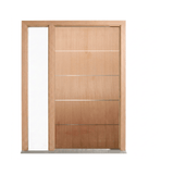 Aluminium Inlay Timber Door 2040mm – Pre-Hung