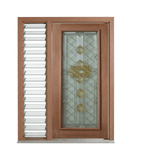 Anglican Triple Glazed Leadlight Door – TG-Anglican 2040mm – Supplied & Installed