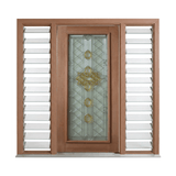 Anglican Triple Glazed Leadlight Door – TG-Anglican 2040mm – Supplied & Installed