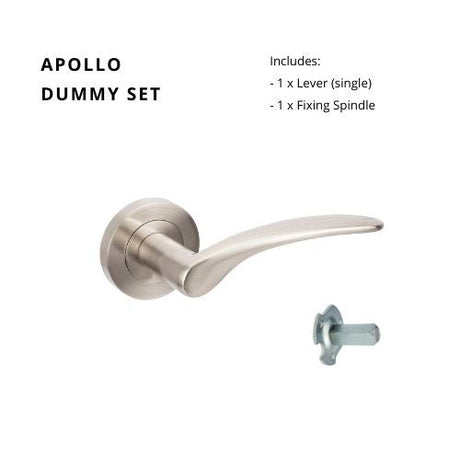 APOLLO - Brushed Nickel - Just Doors QLD