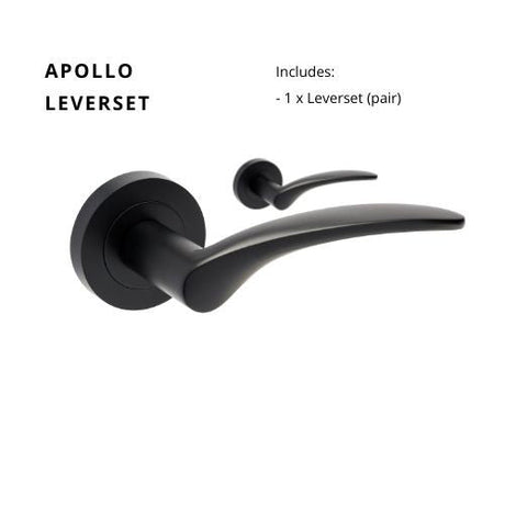 APOLLO - Matt Black - Just Doors QLD