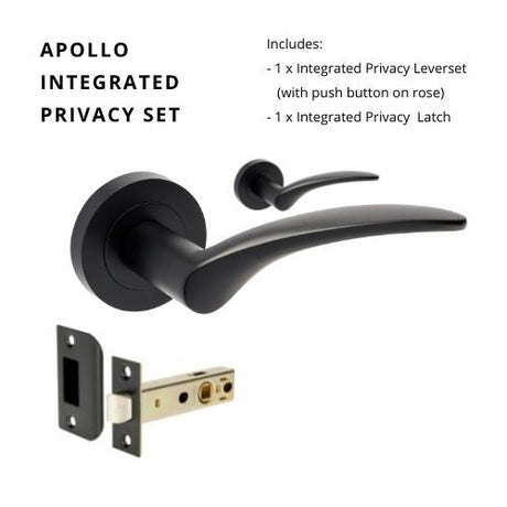 APOLLO - Matt Black - Just Doors QLD