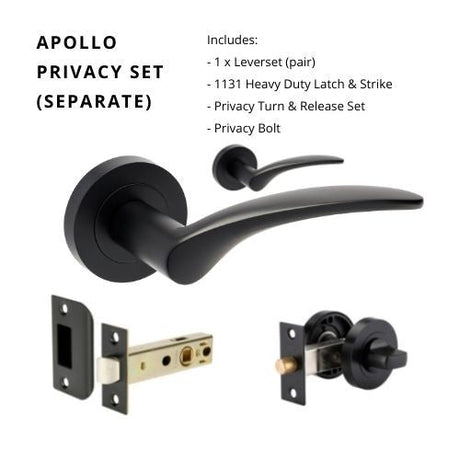 APOLLO - Matt Black - Just Doors QLD