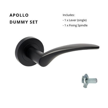 APOLLO - Matt Black - Just Doors QLD