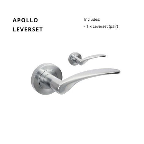 APOLLO - Satin Chrome - Just Doors QLD
