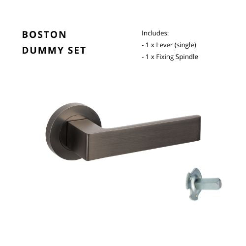 Boston Graphite Nickel - Just Doors QLD