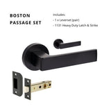 Boston Matt Black - Just Doors QLD