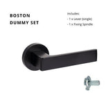 Boston Matt Black - Just Doors QLD