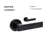 Boston Matt Black - Just Doors QLD
