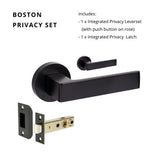 Boston Matt Black - Just Doors QLD