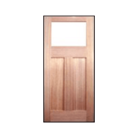 Bungalow 2 Panel Glass Top Internal Glass Door – GD-BL3 - Just Doors QLD