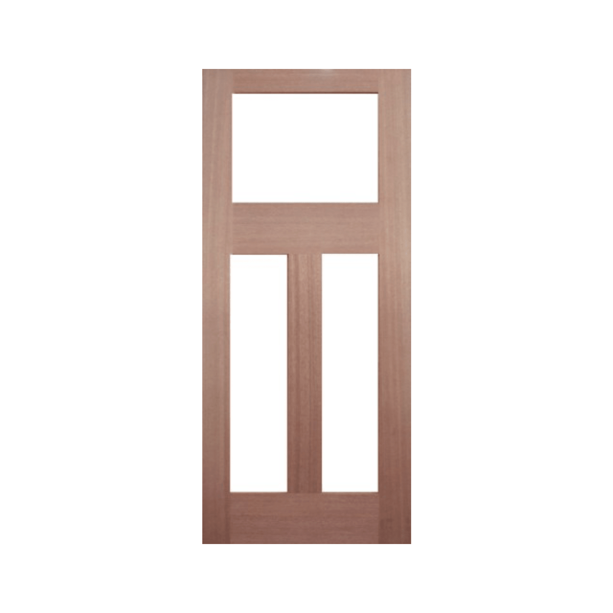 Bungalow 3 Lite Internal Glass Door – GD-BL3G - Just Doors QLD