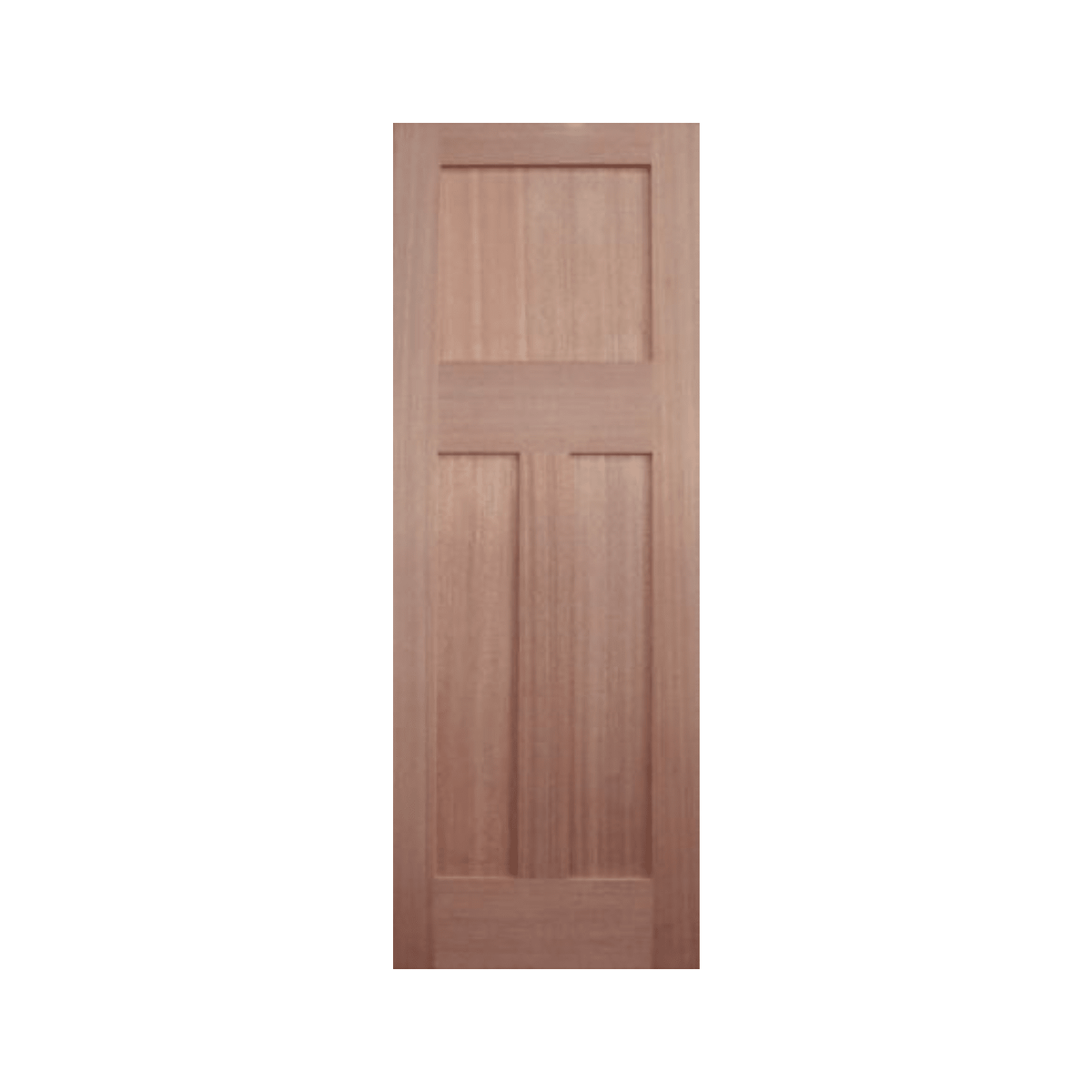Bungalow 3 Panel Shaker Internal Door – SP-BL3 - Just Doors QLD