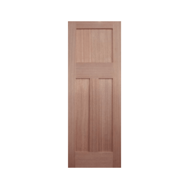 Bungalow 3 Panel Shaker Internal Door – SP-BL3 - Just Doors QLD