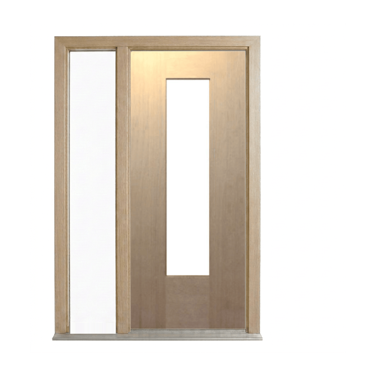 Bush Fire Range 1 Lite Timber Door – BF-1V – WS Wide Style 2040 & 2340mm – Pre-Hung