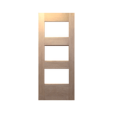 Bush Fire Range Horizontal 3 Lite Timber Door – BF-3H 2040mm – Supplied & Installed