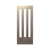Bush Fire Range Vertical 3 Lite Timber Door – BF-3V 2040mm – Supplied & Installed