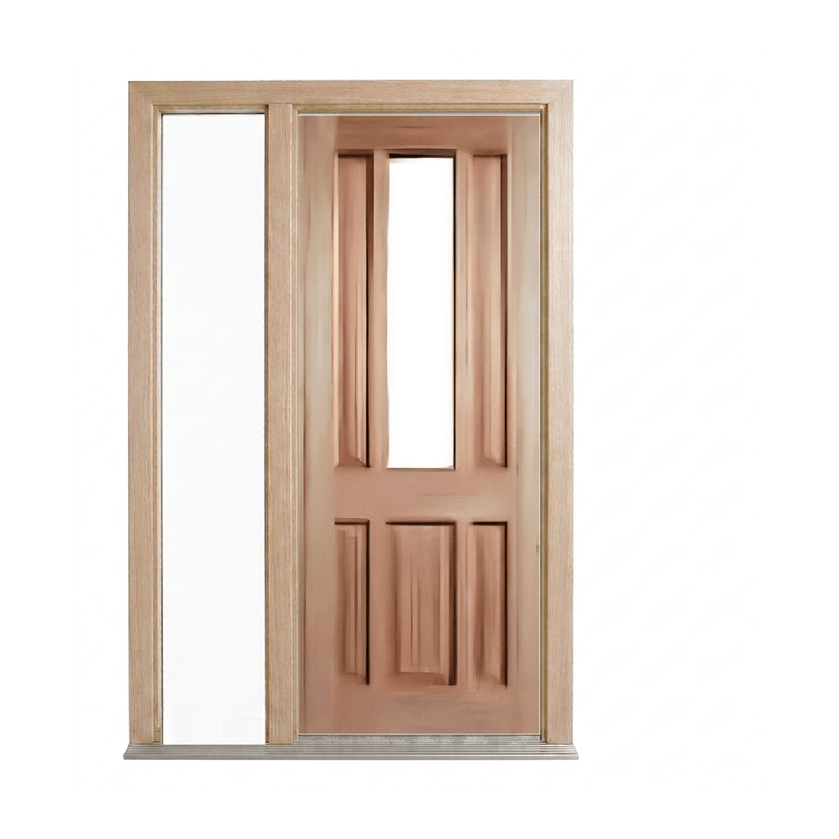 Classic Colonial 5 Panel 1 Lite Door – GD-PAD 2040mm – Pre-Hung