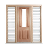 Classic Colonial 5 Panel 1 Lite Door – GD-PAD 2040mm – Pre-Hung