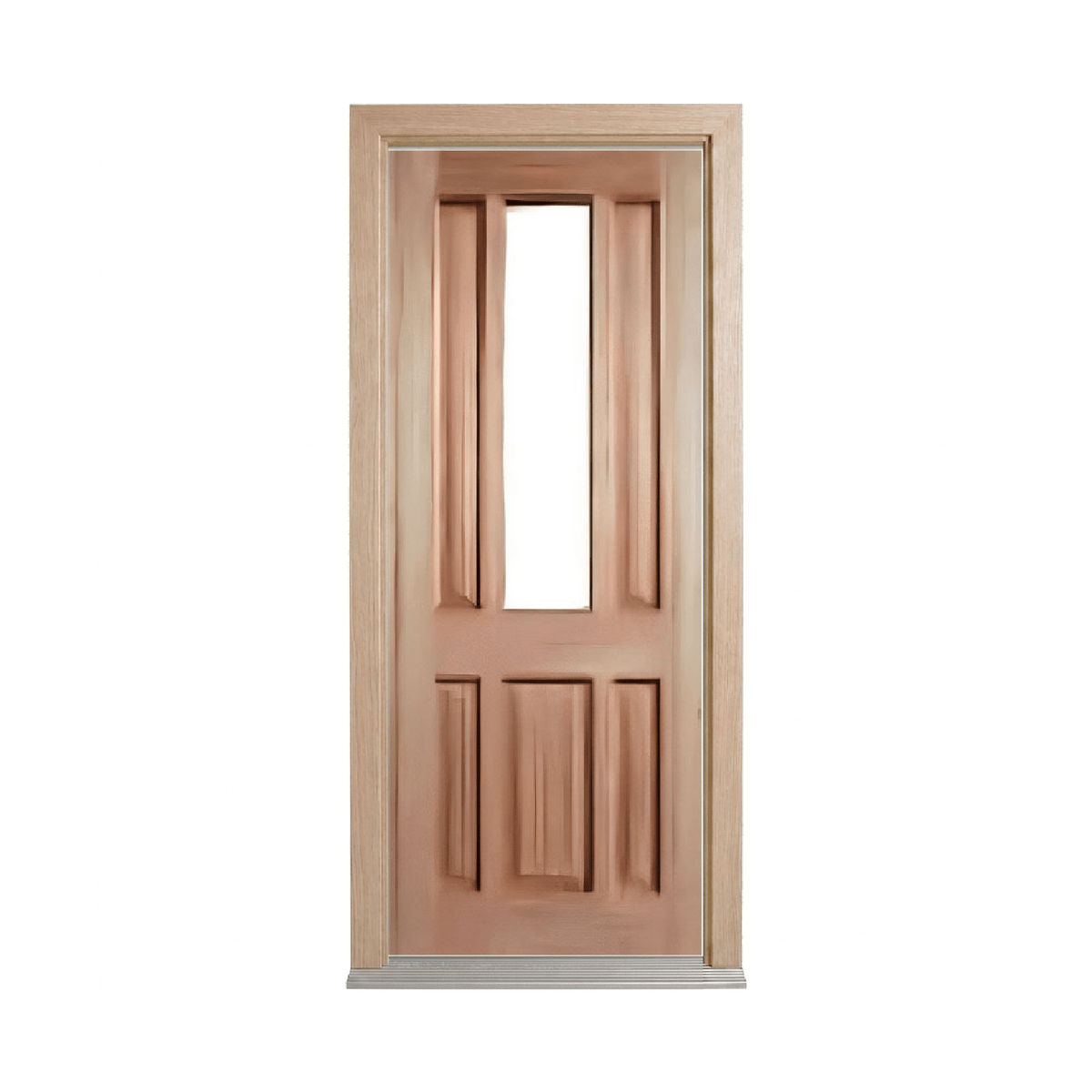 Classic Colonial 5 Panel 1 Lite Door – GD-PAD 2040mm – Pre-Hung