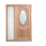 Classic Leadlight Door – GD-0V3P 2040mm – Supplied & Installed