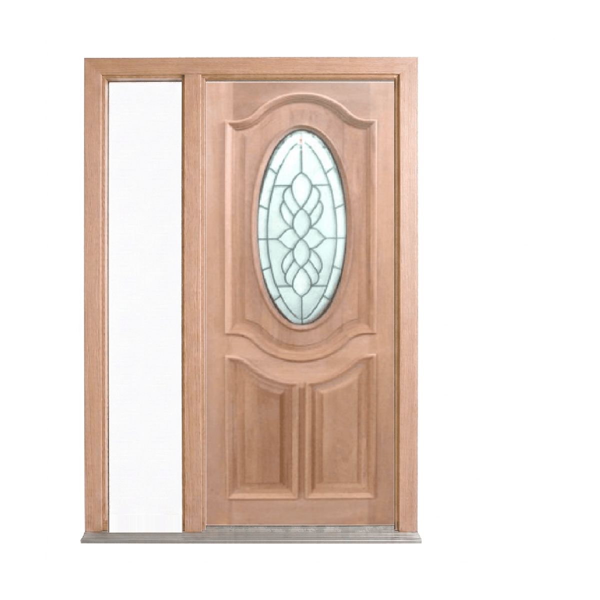 Classic Leadlight Door – GD-0V3P 2040mm – Supplied & Installed